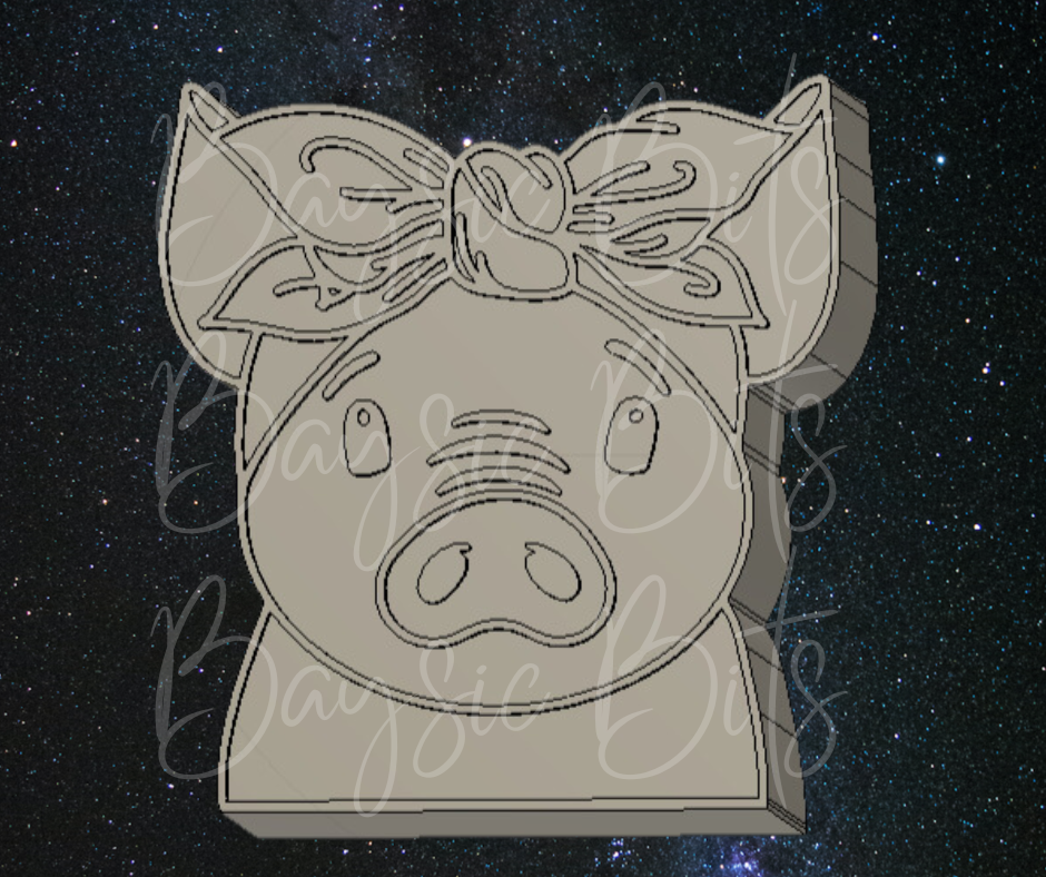 Pig with Headband