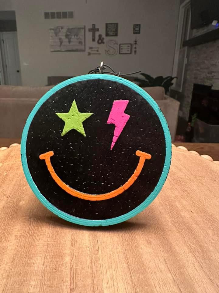 Star Bolt Smiley Silicone Mold