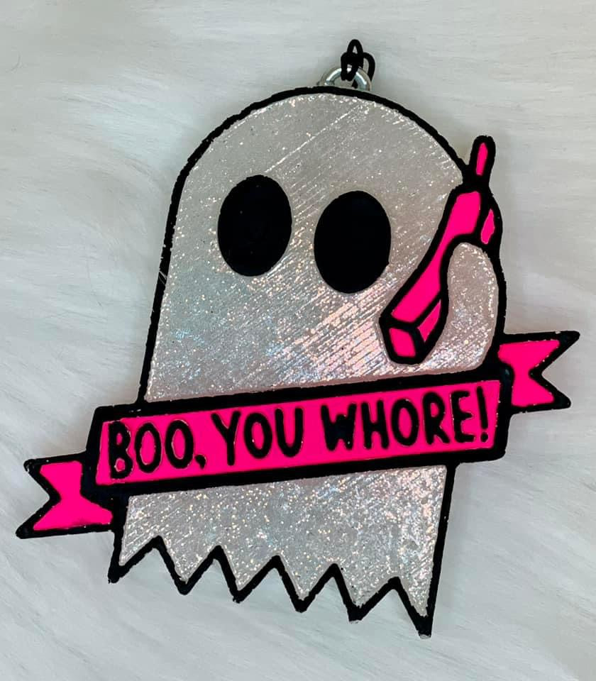 Boo You Whore Silicone Mold