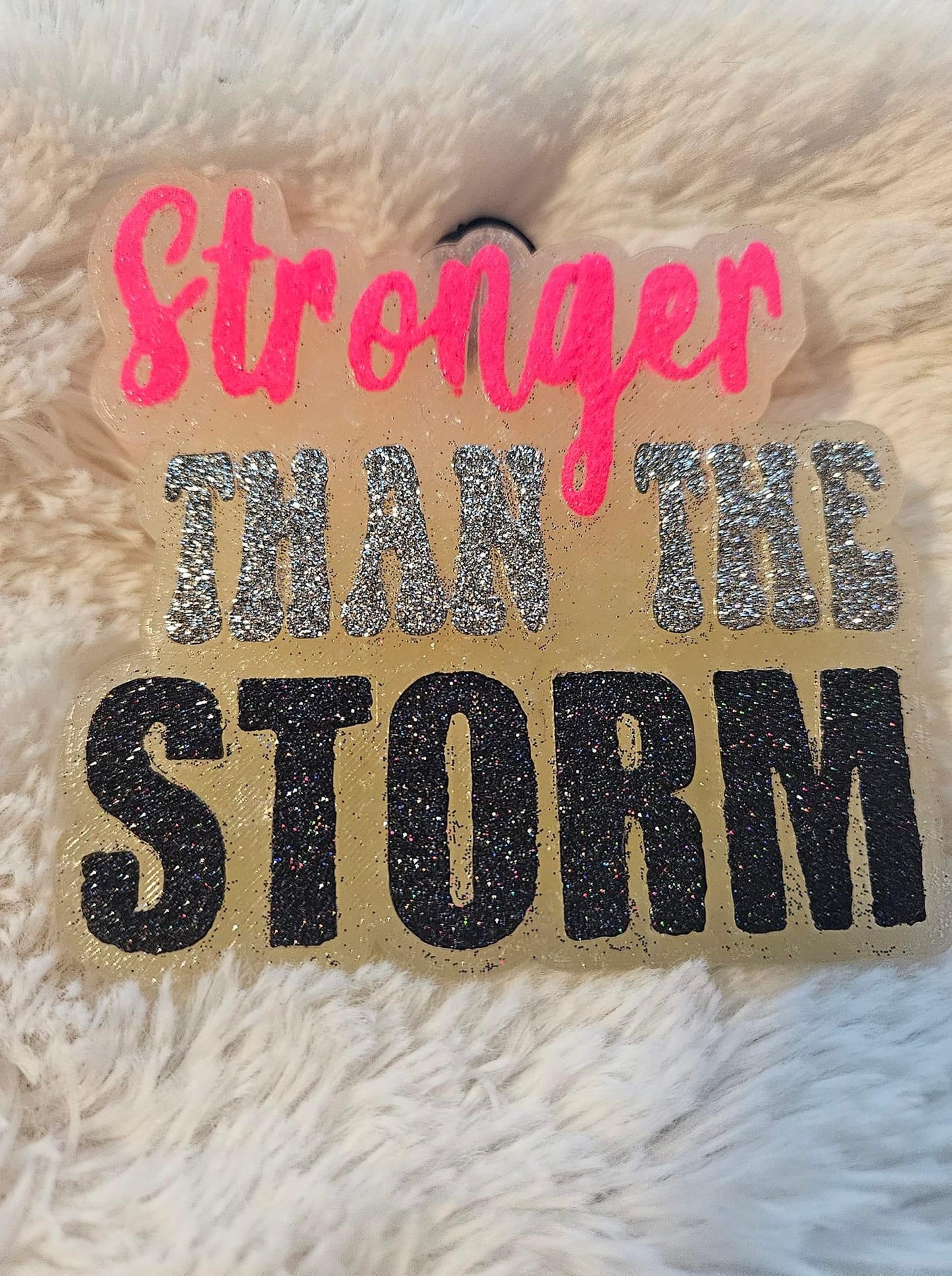 Stronger Than The Storm Silicone Mold