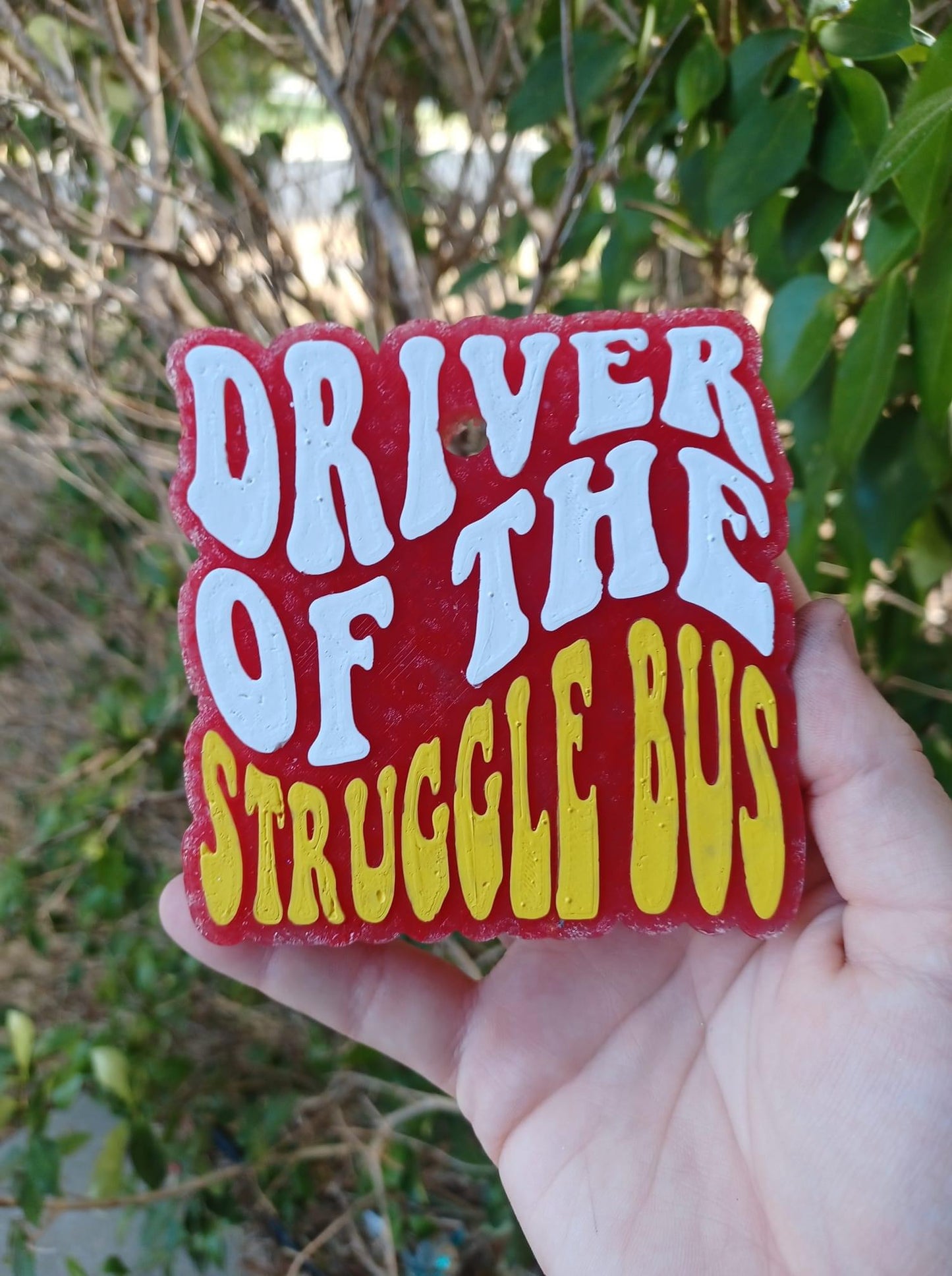 Driver of the StruggleBus Silicone Mold