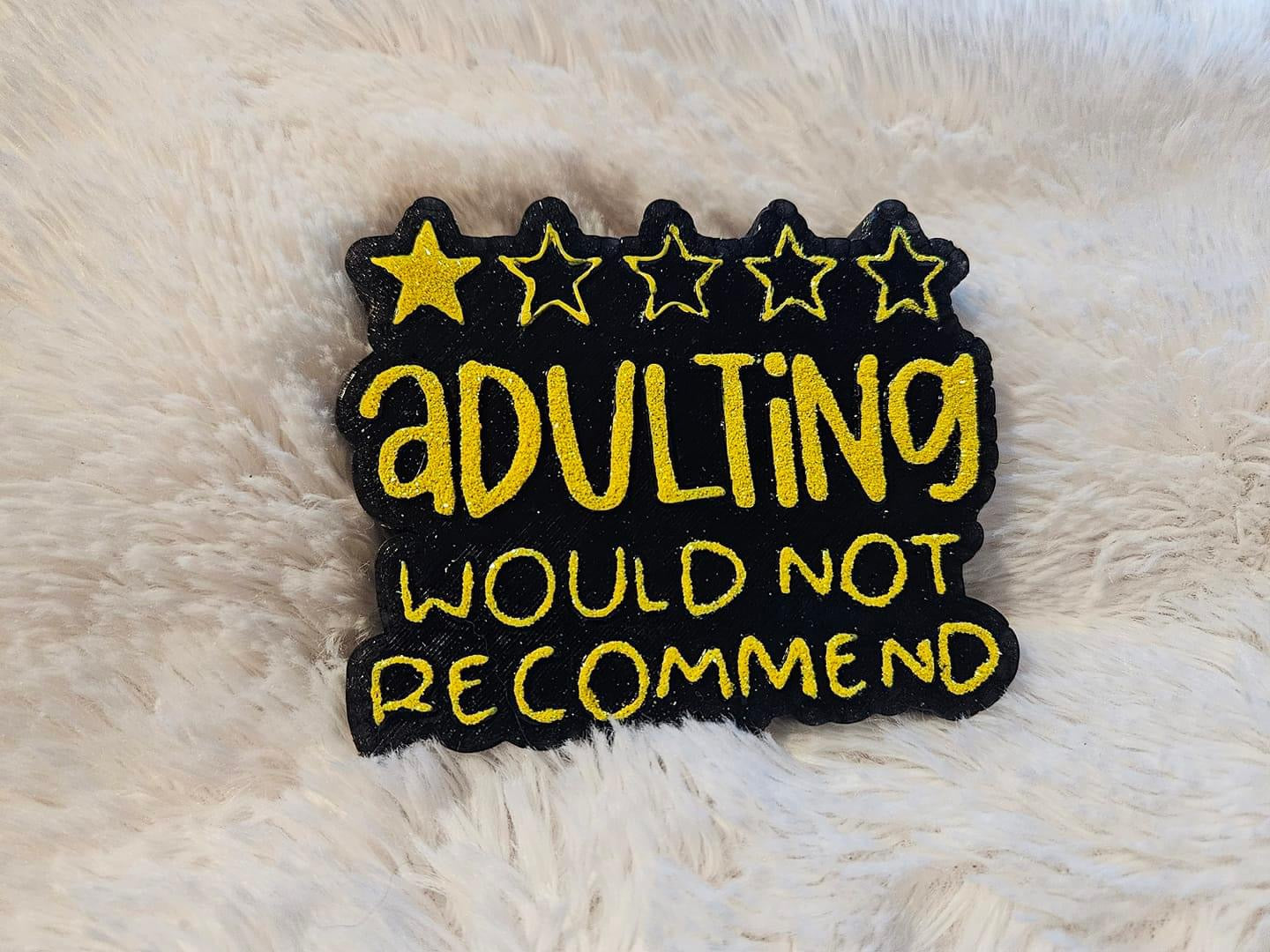 Adulting Silicone Mold