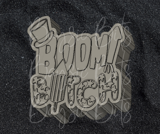 Boom Bitch Silicone Mold