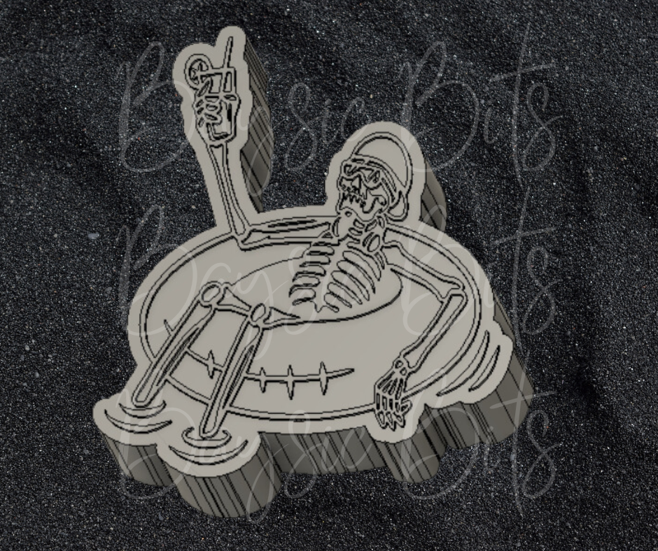 Skeleton Floatie Silicone Mold