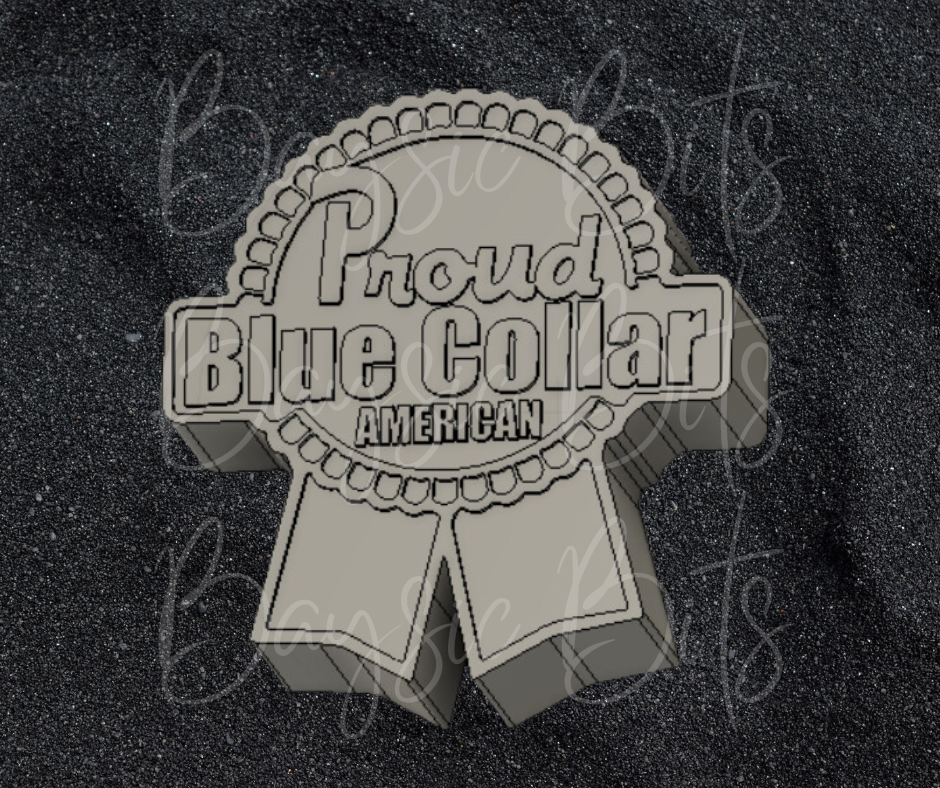 Proud Blue Collar American Silicone Mold