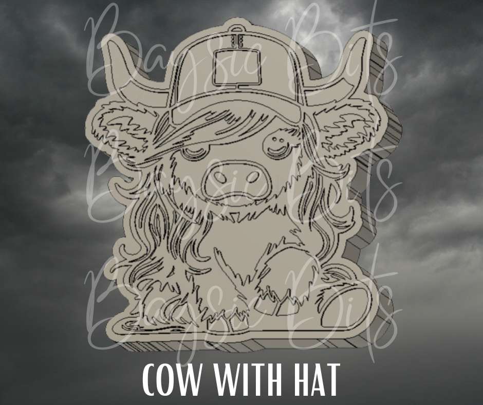 Cow with Hat