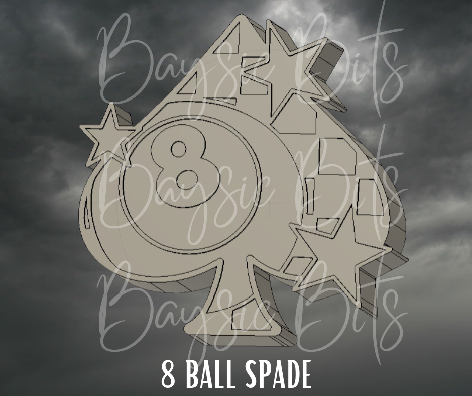 8 Ball Spade