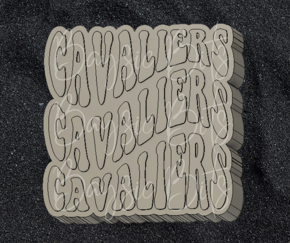 Cavaliers Silicone Mold