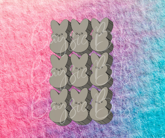 Bunnies Wax Melt Mold