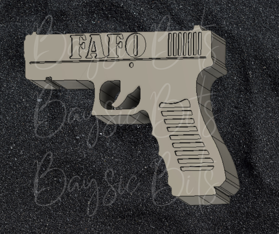 FAFO Pistol Silicone Mold