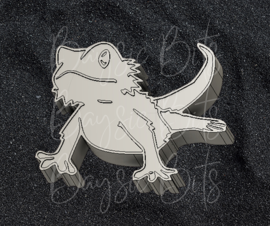 Bearded Dragon Silicone Mold