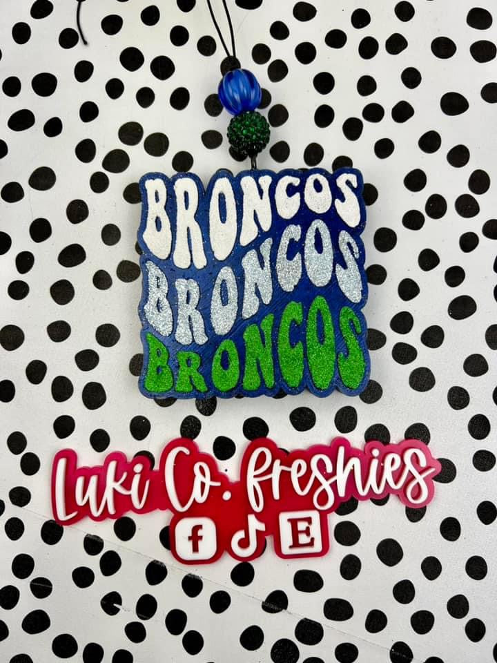 Broncos Silicone Mold