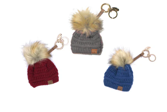 Keychain Beanie Hats