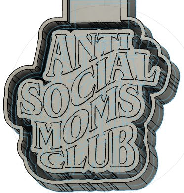 Antisocial Moms Club Silicone Mold