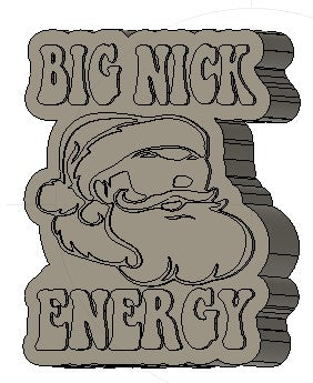 Big Nick Energy Silicone Mold