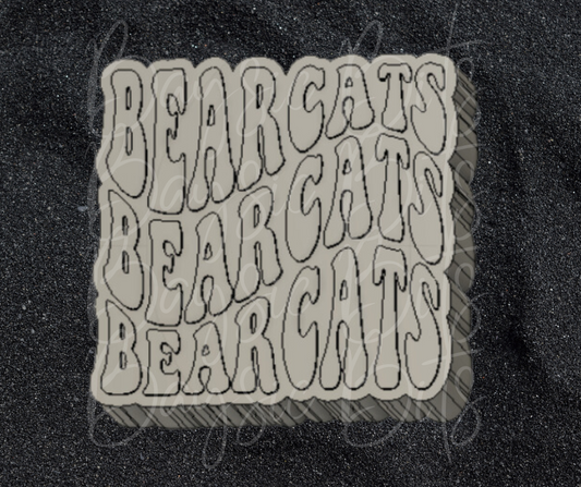 Bearcats Silicone Mold