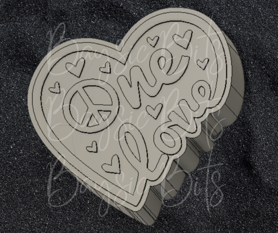 One Love Silicone Mold