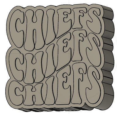 Chiefs Silicone Mold