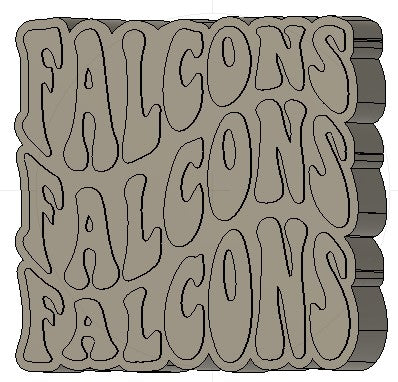 Falcons Silicone Mold