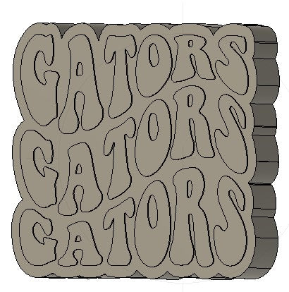 Gators Silicone Mold