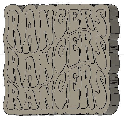 Rangers Silicone Mold