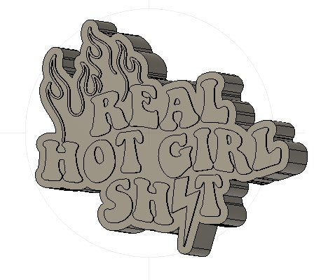 Real Hot Girl Shit Silicone Mold