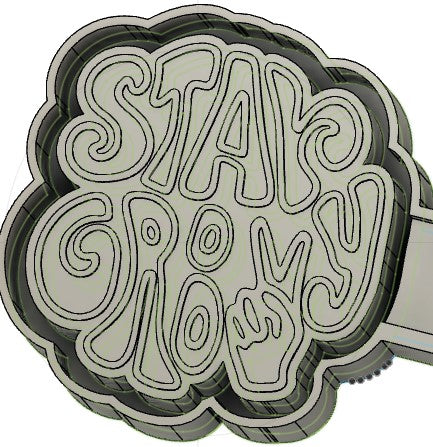 Stay Groovy Silicone Mold