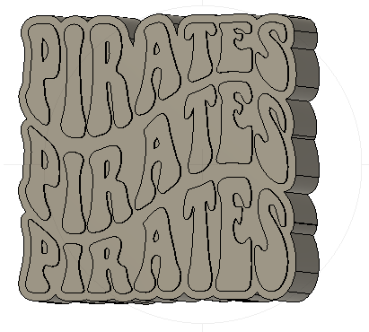 Pirates Silicone Mold