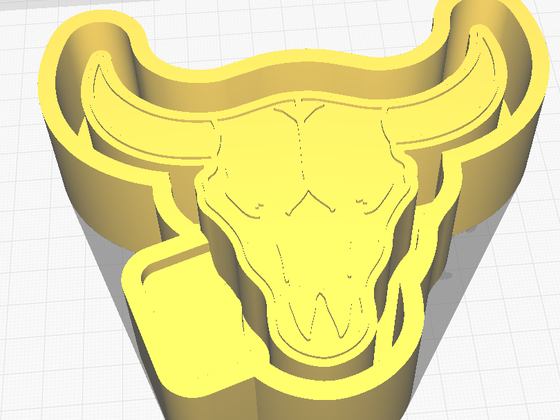 Cow Skull Silicone Mold