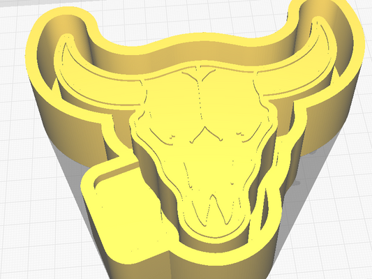 Cow Skull Silicone Mold