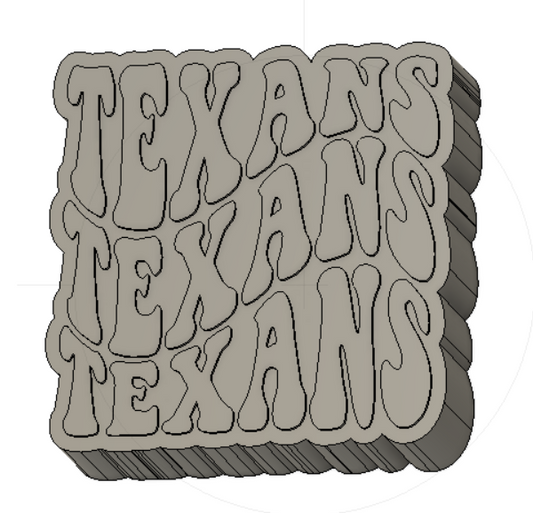 Texans Silicone Mold