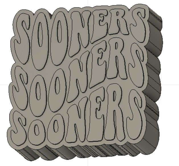 Sooners Silicone Mold