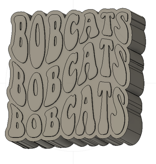 Bobcats Silicone Mold