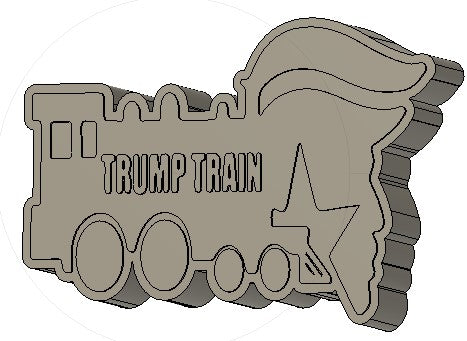 Trump Train Silicone Mold