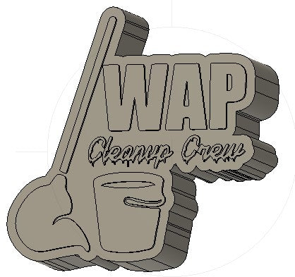 WAP Cleanup Crew Silicone Mold