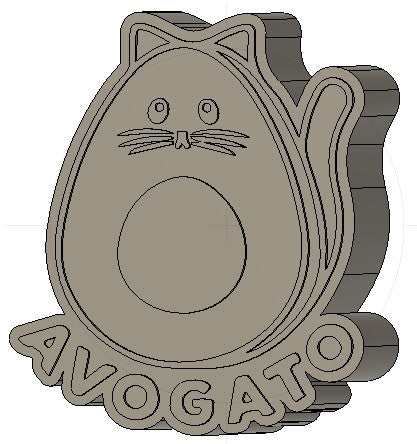 Avogato Silicone Mold