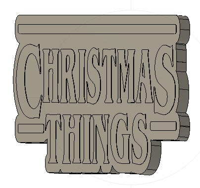 Christmas Things Silicone Mold