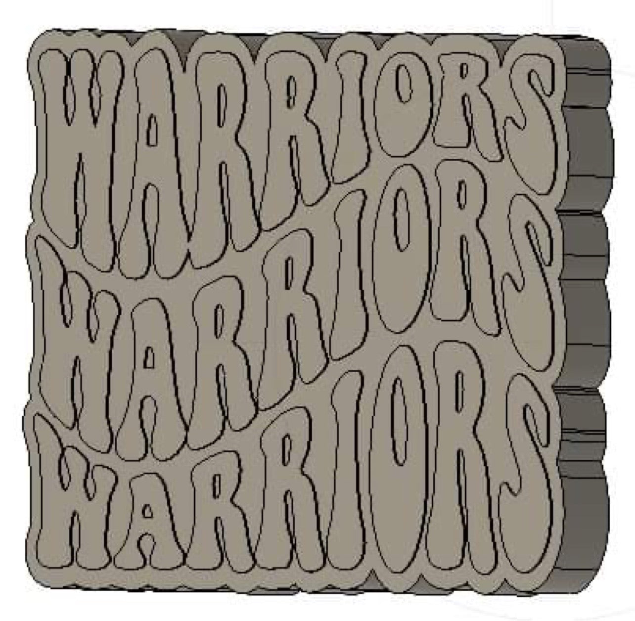 Warriors Silicone Mold