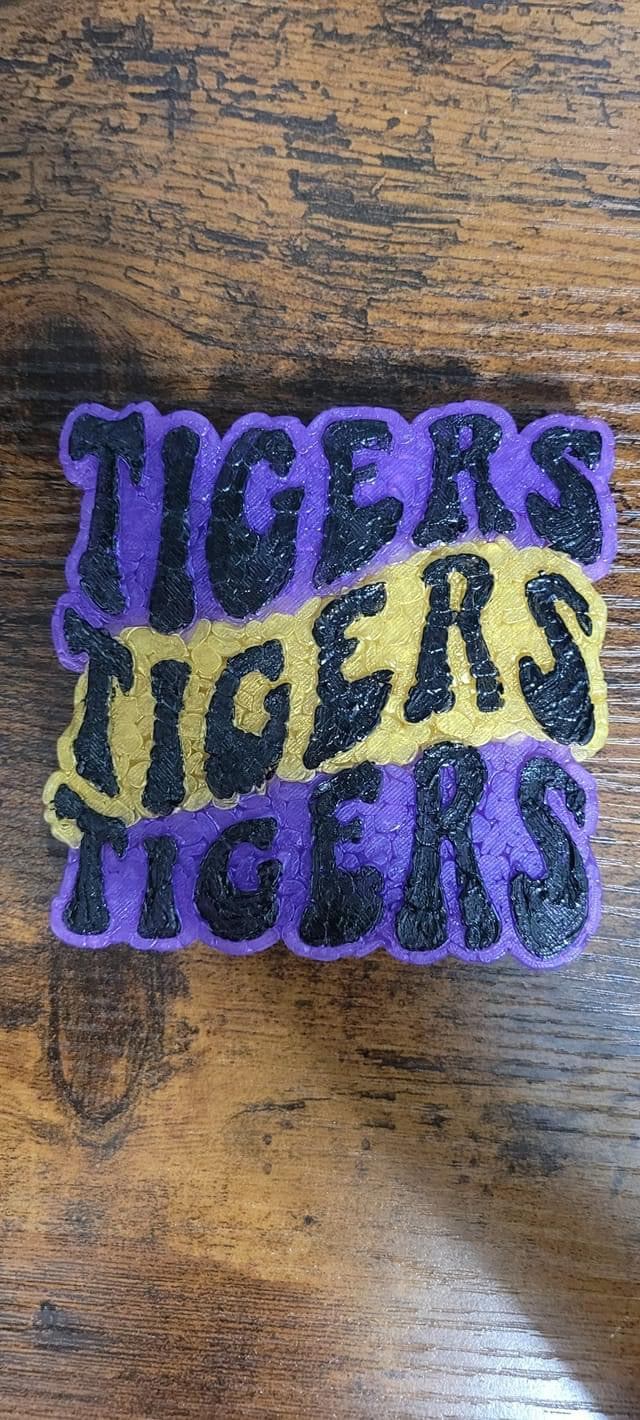 Tigers Silicone Mold