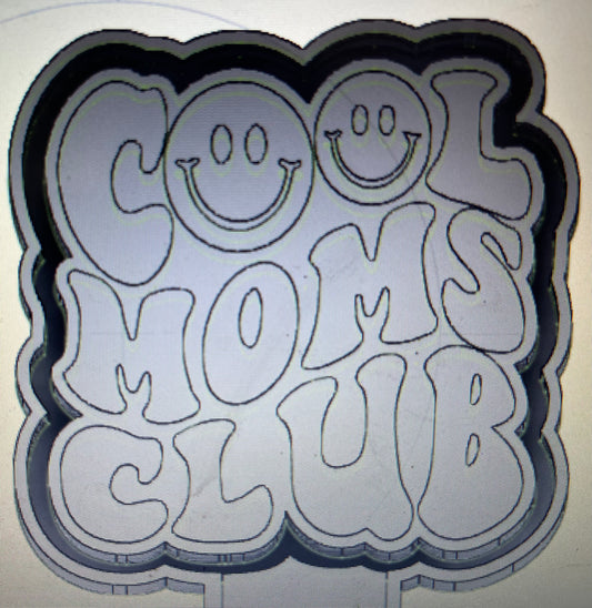 Cool Moms Club Silicone Mold