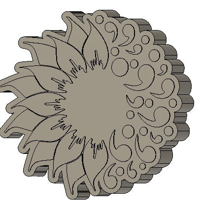 Semicolon Sunflower